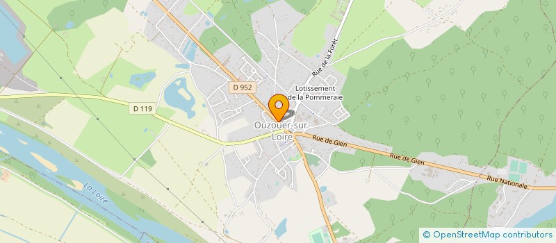 localisation de l'entreprise MONSIEUR OLIVIER GOUGEON à OUZOUER-SUR-LOIRE