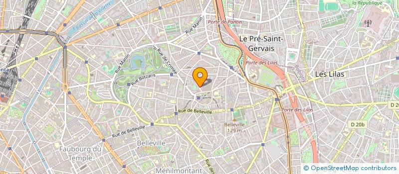 localisation de l'entreprise MONSIEUR OLIVIER GOUJAT  PARIS