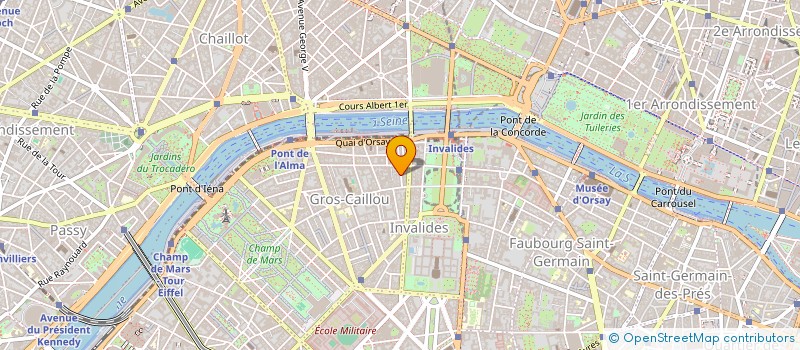 localisation de l'entreprise MONSIEUR OLIVIER GOUTAGNY à PARIS