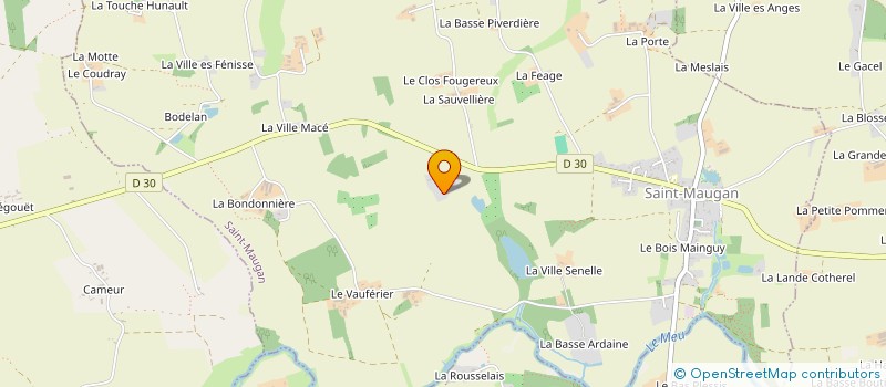 localisation de l'entreprise MONSIEUR OLIVIER GRABE  SAINT-MAUGAN