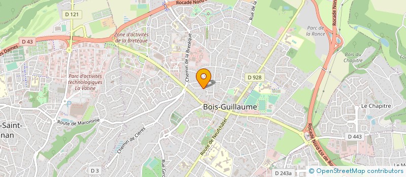 localisation de l'entreprise MONSIEUR OLIVIER GRADI à BOIS-GUILLAUME