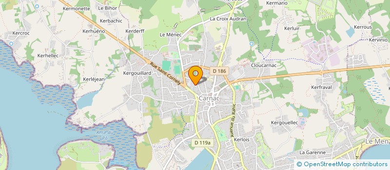 localisation de l'entreprise MONSIEUR OLIVIER GRAESSEL  CARNAC