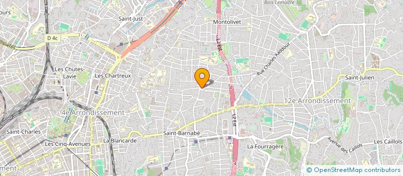 localisation de l'entreprise MONSIEUR OLIVIER GRAILLE  MARSEILLE