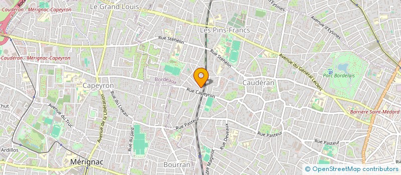 localisation de l'entreprise MONSIEUR OLIVIER GRAMOND  BORDEAUX