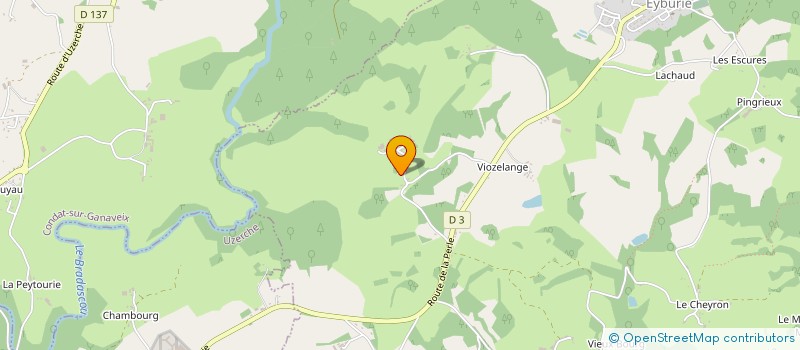 localisation de l'entreprise MONSIEUR OLIVIER GRARE  EYBURIE