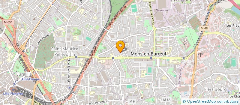 localisation de l'entreprise MONSIEUR OLIVIER GRAS  MONS-EN-BARUL