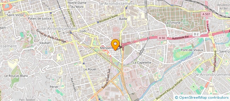 localisation de l'entreprise MONSIEUR OLIVIER GRILLO à MARSEILLE