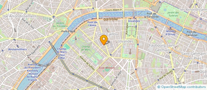 localisation de l'entreprise MONSIEUR OLIVIER GRIMAL à PARIS