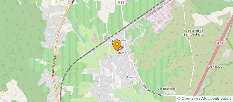 localisation de l'entreprise MONSIEUR OLIVIER GRISOLLE  CABASSE