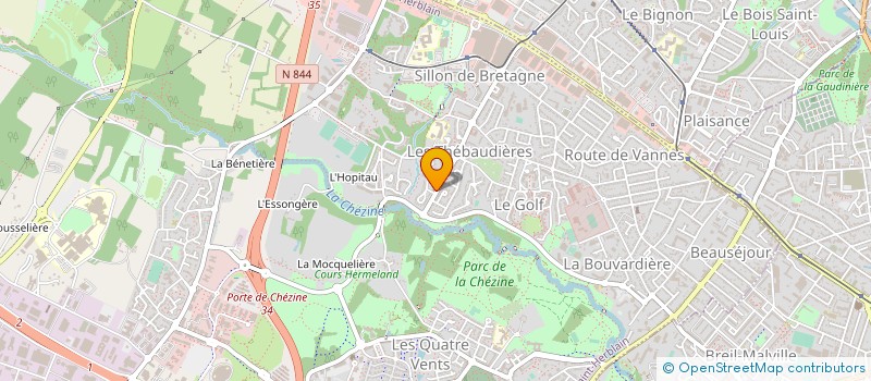 localisation de l'entreprise MONSIEUR OLIVIER GRONDIN à SAINT-HERBLAIN