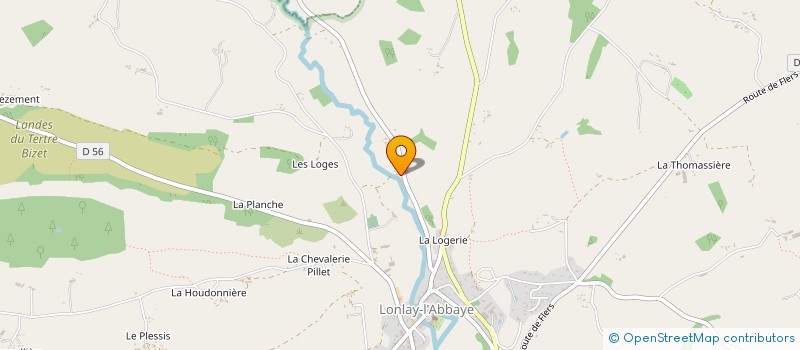 localisation de l'entreprise MONSIEUR OLIVIER GROSSE à LONLAY L'ABBAYE