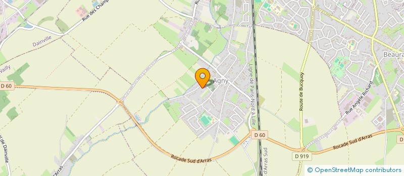 localisation de l'entreprise MONSIEUR OLIVIER GROSSEMY  AGNY