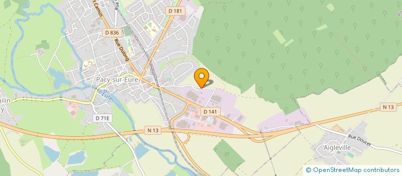 localisation de l'entreprise MONSIEUR OLIVIER GRUCHY  PACY-SUR-EURE