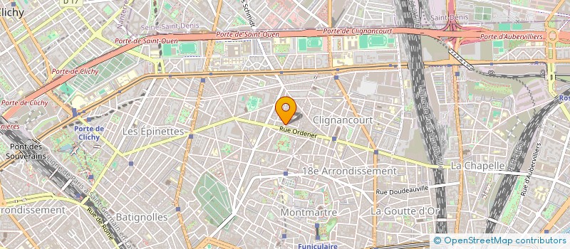 localisation de l'entreprise MONSIEUR OLIVIER GRUNEWALD  PARIS