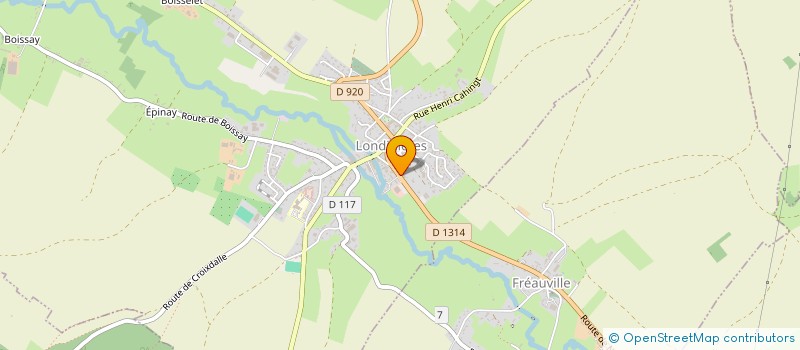 localisation de l'entreprise MONSIEUR OLIVIER GUASCH  LONDINIERES