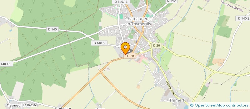 localisation de l'entreprise MONSIEUR OLIVIER GUE à CHATEAUNEUF-EN-THYMERAIS