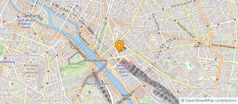 localisation de l'entreprise MONSIEUR OLIVIER GUEGUEN  PARIS