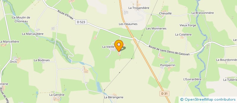 localisation de l'entreprise MONSIEUR OLIVIER GUERIN  LARCHAMP