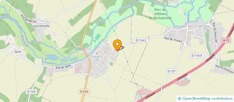 localisation de l'entreprise MONSIEUR OLIVIER GUERRAND à VER-LES-CHARTRES
