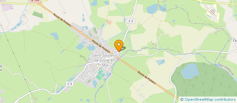 localisation de l'entreprise MONSIEUR OLIVIER GUERRIN  BRESSUIRE