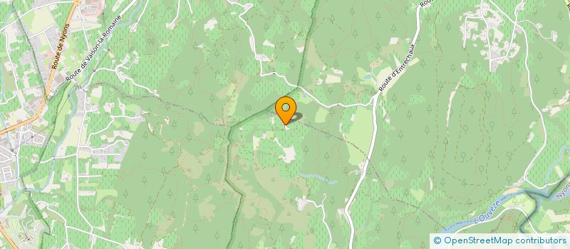 localisation de l'entreprise MONSIEUR OLIVIER GUIBERT  ENTRECHAUX