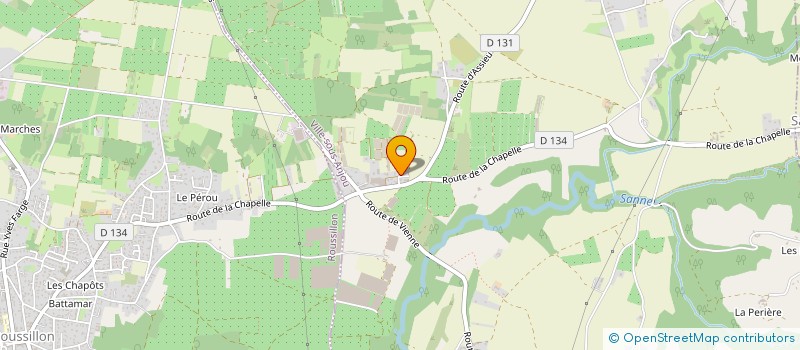 localisation de l'entreprise MONSIEUR OLIVIER GUICHON  VILLE-SOUS-ANJOU