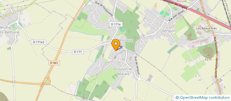 localisation de l'entreprise MONSIEUR OLIVIER GUIDE  VAUDRICOURT