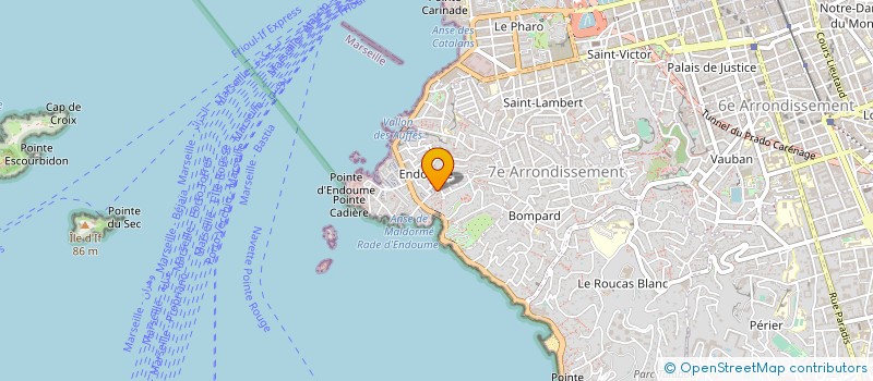 localisation de l'entreprise MONSIEUR OLIVIER GUIDON à MARSEILLE