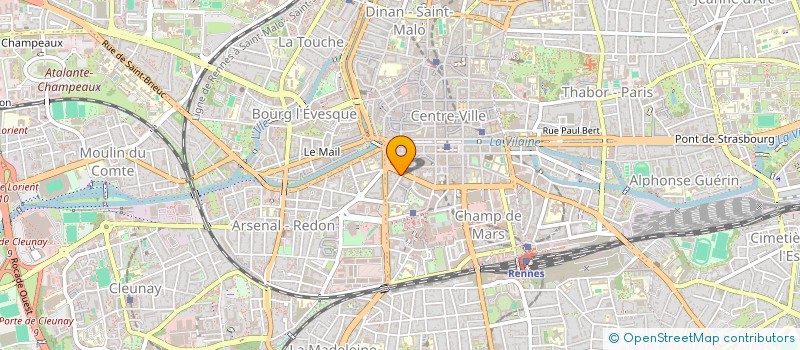 localisation de l'entreprise MONSIEUR OLIVIER GUILLAS  RENNES