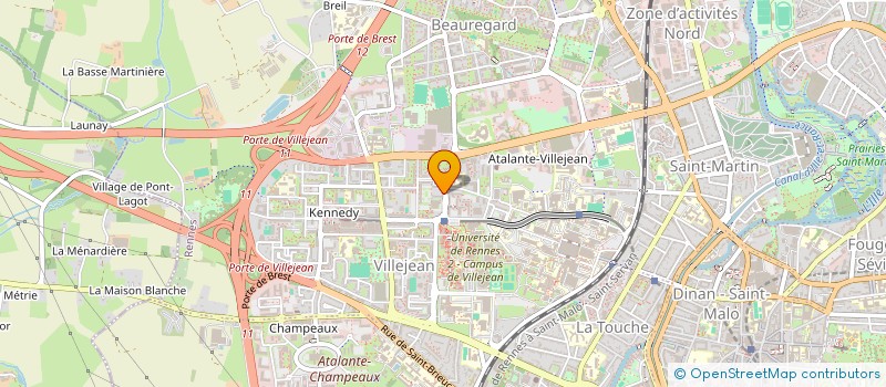 localisation de l'entreprise MONSIEUR OLIVIER GUILLEMET  VERN-SUR-SEICHE