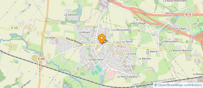 localisation de l'entreprise MONSIEUR OLIVIER GUILLEMOIS  VEZIN-LE-COQUET