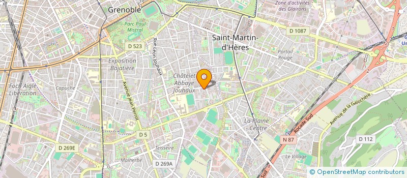 localisation de l'entreprise MONSIEUR OLIVIER GUILLET  GRENOBLE