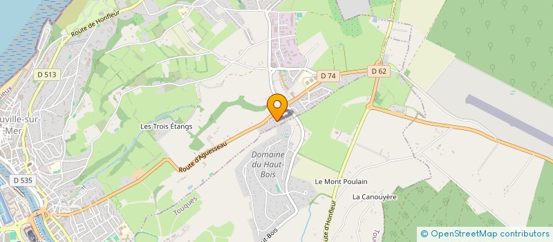 localisation de l'entreprise MONSIEUR OLIVIER GUILLOIS à TROUVILLE-SUR-MER