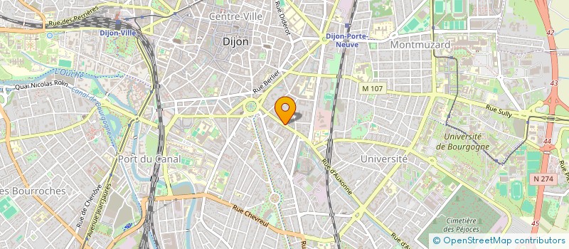 localisation de l'entreprise MONSIEUR OLIVIER GUILLOUX  DIJON