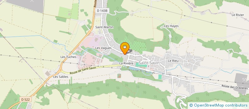 localisation de l'entreprise MONSIEUR OLIVIER GUINET  SAINT-SAVIN