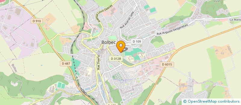 localisation de l'entreprise MONSIEUR OLIVIER GUINET  BOLBEC