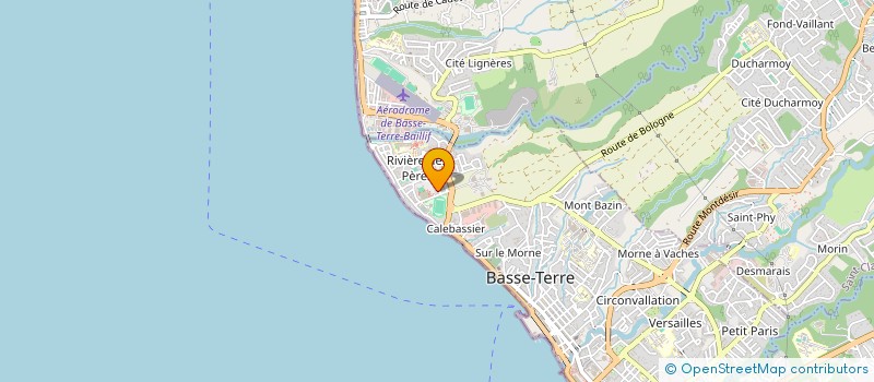 localisation de l'entreprise MONSIEUR OLIVIER GUIOT  BASSE-TERRE