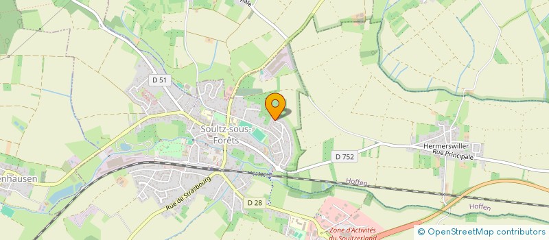 localisation de l'entreprise MONSIEUR OLIVIER GUITTET  SOULTZ-SOUS-FORETS
