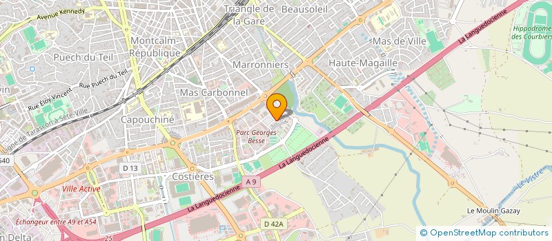 localisation de l'entreprise MONSIEUR OLIVIER GUYON  NIMES