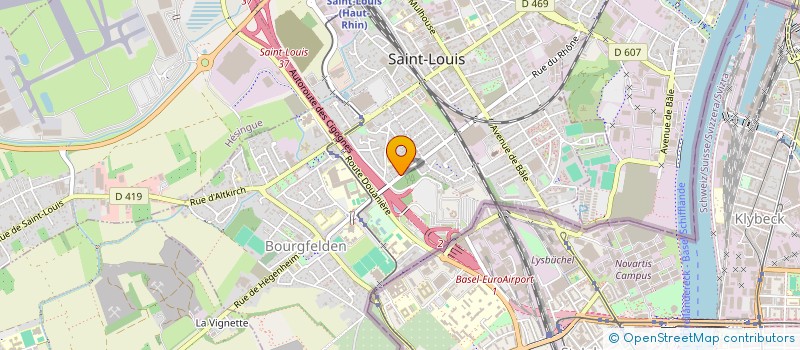 localisation de l'entreprise MONSIEUR OLIVIER HAAS à SAINT-LOUIS