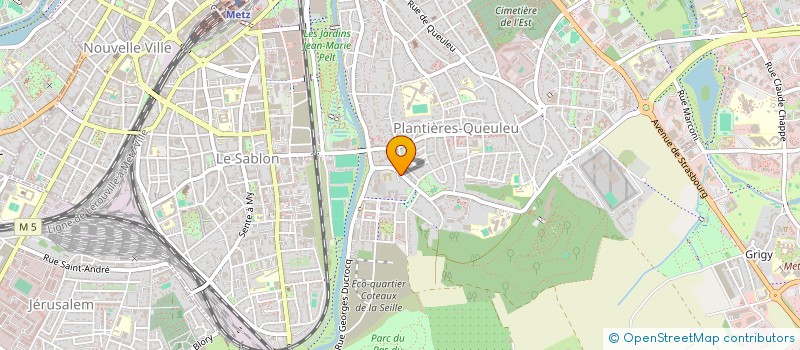 localisation de l'entreprise MONSIEUR OLIVIER HAAS  METZ