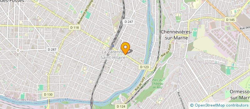 localisation de l'entreprise MONSIEUR OLIVIER HASSAN à SAINT-MAUR-DES-FOSSES