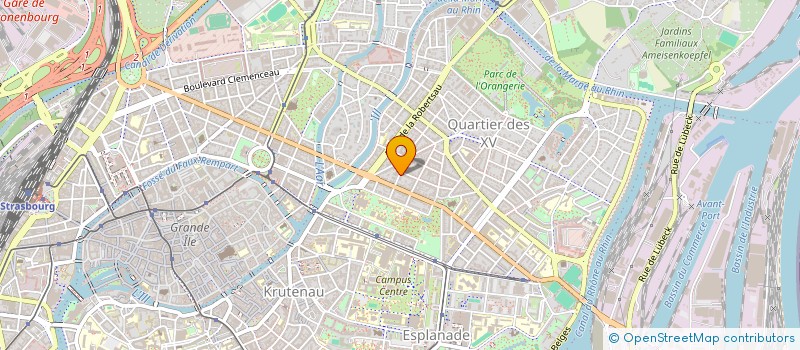 localisation de l'entreprise MONSIEUR OLIVIER HASSE à STRASBOURG
