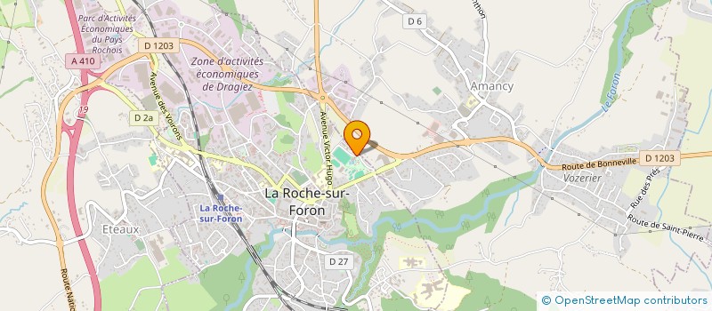 localisation de l'entreprise MONSIEUR OLIVIER HASSON-COLIN  LA ROCHE-SUR-FORON