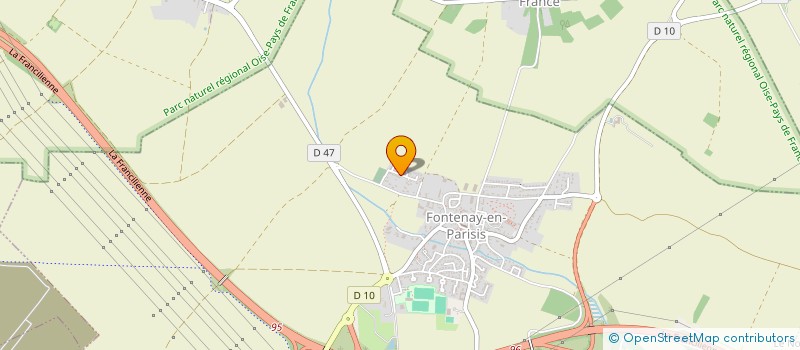 localisation de l'entreprise MONSIEUR OLIVIER HATT  FONTENAY-EN-PARISIS