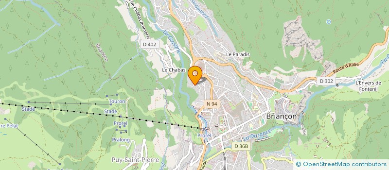 localisation de l'entreprise MONSIEUR OLIVIER HAUPT  BRIANCON