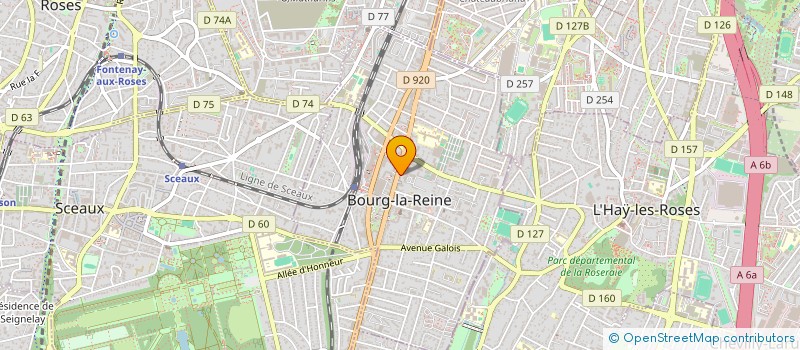 localisation de l'entreprise MONSIEUR OLIVIER HECHT à BOURG-LA-REINE