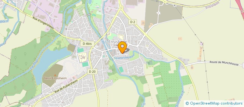 localisation de l'entreprise MONSIEUR OLIVIER HEMMERLIN à ENSISHEIM