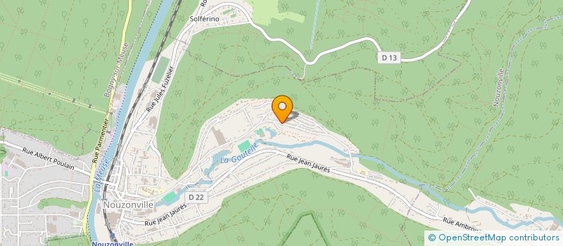 localisation de l'entreprise MONSIEUR OLIVIER HENRY  NOUZONVILLE