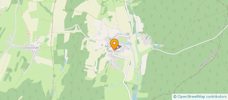 localisation de l'entreprise MONSIEUR OLIVIER HENRY à MONTARLOT-LES-RIOZ